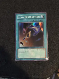 Card Destruction - SDY-042 - Super Rare - Yu-Gi-Oh - Starter Deck Yugi - VLP - Image 1