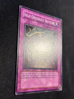 Self-Destruct Button - IOC-105 - Common - 1st Edition - LP - Image 2