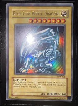 Konami Blue-Eyes White Dragon (Ultra Rare Holo) sdk-001 - Image 1