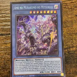 🔥Ame No Murakumo No Mitsurugi 1st Edition L26D-ENM08 Secret Rare YuGiOh!🔥 - Image 2