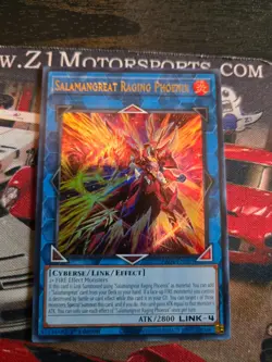 Yu-Gi-Oh! Salamangreat Raging Phoenix (UR) RA04-EN083 Quarter Century Stampede - Image 1