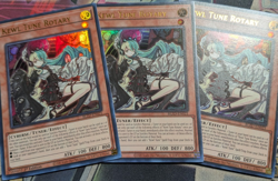 Kewl Tune Rotary x3 1st Edition Foil Cyberse Tuner Effect BLZD-EN021 Yu-Gi-Oh! - Image 1