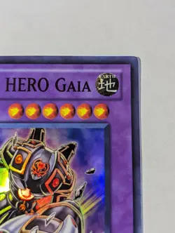 Yugioh Elemental HERO Gaia Super Rare CT08-EN011 Lightly Played - Image 4