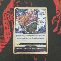 One Piece Haute Couture Patch Work OP05-094 Event The Tontattas/Dressrosa Engli… - Image 1