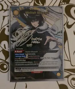 Union Arena TCG One Punch Man Hellish Blizzard SR** 2 Two Star UE06BT/OPM-1-023 - Image 1