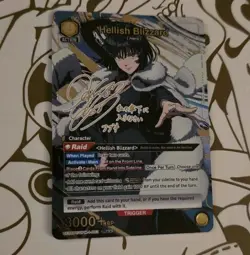Union Arena TCG One Punch Man Hellish Blizzard SR** 2 Two Star UE06BT/OPM-1-023 - Image 2
