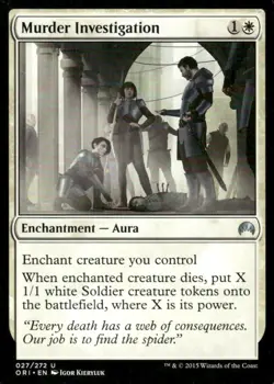 Murder Investigation 027/272 Origins MTG Magic the Gathering card - Image 1