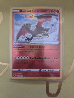 Radiant Charizard 020/159 Crown Zenith Holo Rare Pokemon Card NM/M - Image 1