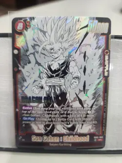 Bandai Dragon Ball Super Card Game Son Gohan Childhood SB02 Holo 2 Cards - Image 2