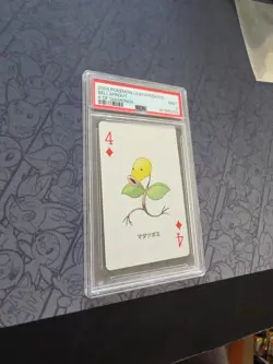 Pokemon: Bellsprout 4 Of Diamonds LeafGreen Playing Cards Japan - PSA 9 - D129 - Image 5