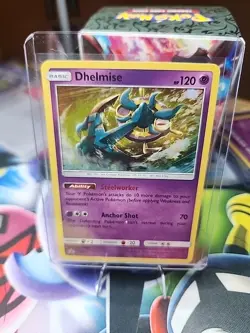 Pokemon Card Promo #SM53 - DHELMISE (holo-foil) - NM - Image 1