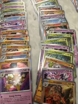 Approx 65 Pokemon Holo Cards – TWW Twilight Masquerade Set No Energy Or Code - Image 2