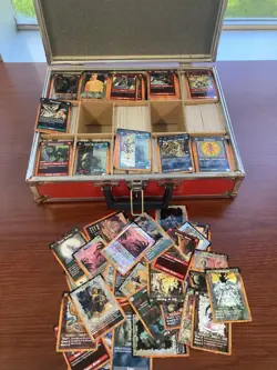 Mystery Rage CCG Collection! Over 2500 Cards! Rare Foils! Case Not Included. - Image 2