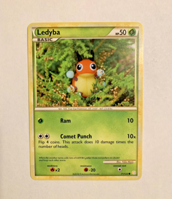 Pokemon Card • Ledyba HeartGold & SoulSilver 71/123 Yuka Morii - Image 1