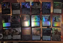 Magic The Gathering Foil Rare Mixed Lot English And Japanese - Image 1