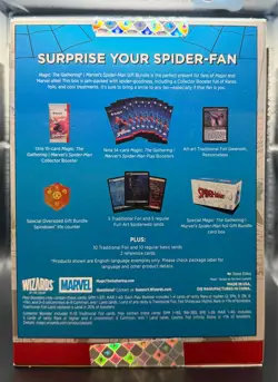 Magic the Gathering Marvels Spider-Man Amazing Fantasy Gift Bundle Sealed - Image 2