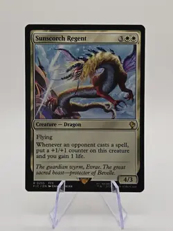 Sunscorch Regent NM Commander: Final Fantasy 0255 MTG Regular - Image 1