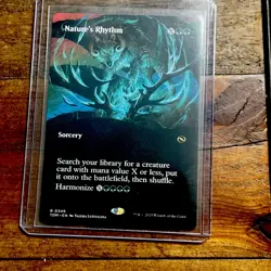 Nature's Rhythm (Borderless) Tarkir: Dragonstorm Regular - Image 1