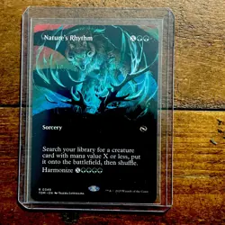 Nature's Rhythm (Borderless) Tarkir: Dragonstorm Regular - Image 2