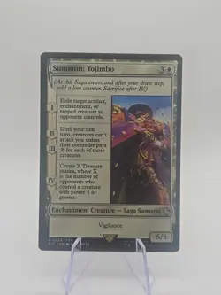 Summon: Yojimbo Commander: Final Fantasy MTG Magic The Gathering - Image 1