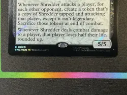 Shredder, Shadow Master (Surge Foil) Commander: Teenage Mutant Ninja Turtles MTG - Image 4