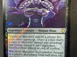 Shredder, Shadow Master (Surge Foil) Commander: Teenage Mutant Ninja Turtles MTG - Image 5