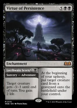 Virtue of Persistence - #115 - Wilds of Eldraine - NM MTG - Image 1