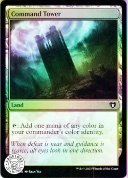 Command Tower - Foil - Commander Masters - 420 NM - Image 1