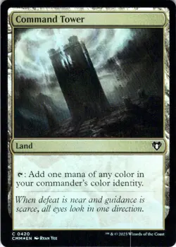 Command Tower - Foil - Commander Masters - 420 NM - Image 2