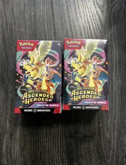 Pokemon TCG Ascended Heroes Booster Bundle X2 Factory Sealed New - Image 1