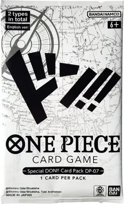 One Piece Card Game Special DON!! Card Pack DP-07 NEW Sealed - Image 1