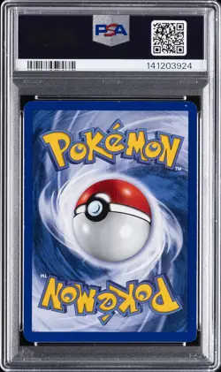 1999 POKEMON BASE SET 1ST EDITION #13 POLIWRATH-HOLO PSA 8 - Image 2