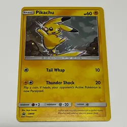 2017 Pokemon Pikachu SM98 Black Star Promo Holo - Image 1