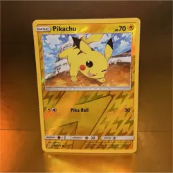 Pokemon Pikachu 54/214 Sm-Unbroken Bonds Reverse Holo Common 70 HP Card English - Image 1