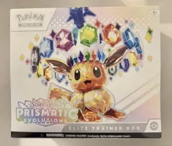 Pokemon Prismatic Evolutions Elite Trainer Box ETB New & Factory Sealed - Image 1