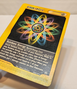 Rainbow Energy 144/147 Rare Aquapolis Pokemon 1473 - Image 2
