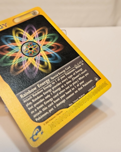 Rainbow Energy 144/147 Rare Aquapolis Pokemon 1473 - Image 5