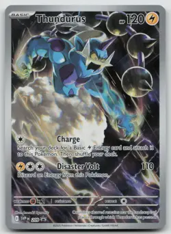 Thundurus 209 Holo Promo Scarlet & Violet Promo Pokemon Holo NM - Image 1