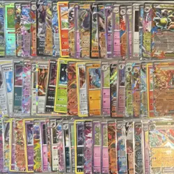 Pokemon Card Lot - 6 ETB boxes - Phantasmal Flames - Ascended Heros - Bulk & EXs - Image 2