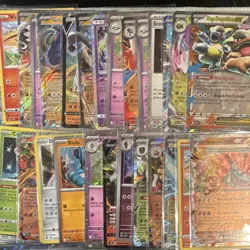 Pokemon Card Lot - 6 ETB boxes - Phantasmal Flames - Ascended Heros - Bulk & EXs - Image 5