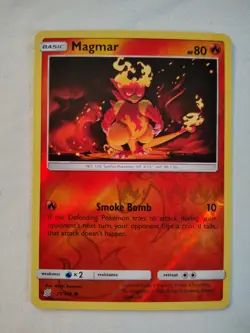 Magmar Reverse Holo 21/236 Unified Minds 2019 Pokemon NM - Image 1