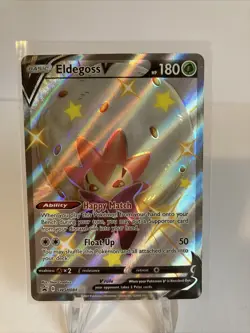 Pokemon TCG Eldegoss V SWSH Black Star Promos SWSH084 Holo Promo- NM - Image 1