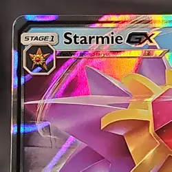 Pokemon Starmie GX Ultra Rare Holo 14/68 Hidden Fates 2019 LP+ - Image 2
