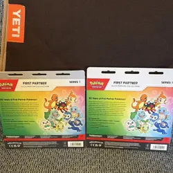 Pokemon TCG First Partner Pack Series 1 2x Box Promo Booster - Image 2