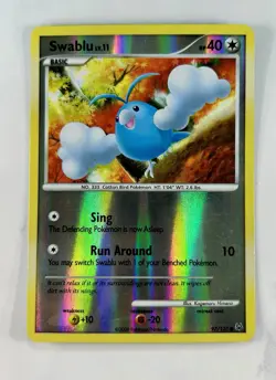 Swablu 2009 Pokemon Platinum Reverse Holo #97/127 * Light Play - Image 1