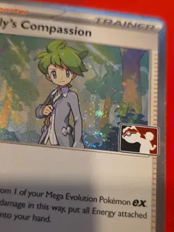 Swirl - Wally's Compassion Cosmo Holo Pokemon Play Prize Pack Series 8 Card - Image 2