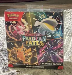 Pokemon Paldean Fates Booster Bundle Sealed - Image 1