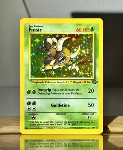 Pokemon TCG Pinsir Jungle 9/64 Holo Unlimited Holo Rare - Image 1