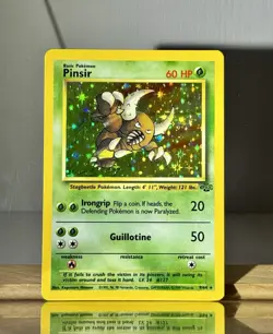 Pokemon TCG Pinsir Jungle 9/64 Holo Unlimited Holo Rare - Image 3