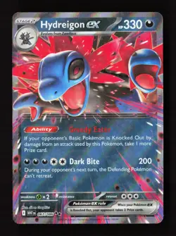 Hydreigon ex 067/086 Holo Double Rare White Flare Pokemon Near Mint - Image 1
